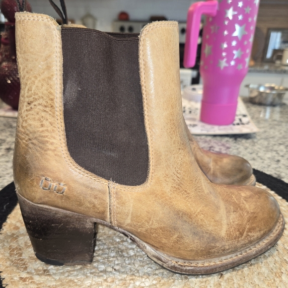 🤎Bed Stu leather Lorn Chelsea ankle boot sz 6.5m - Picture 2 of 2